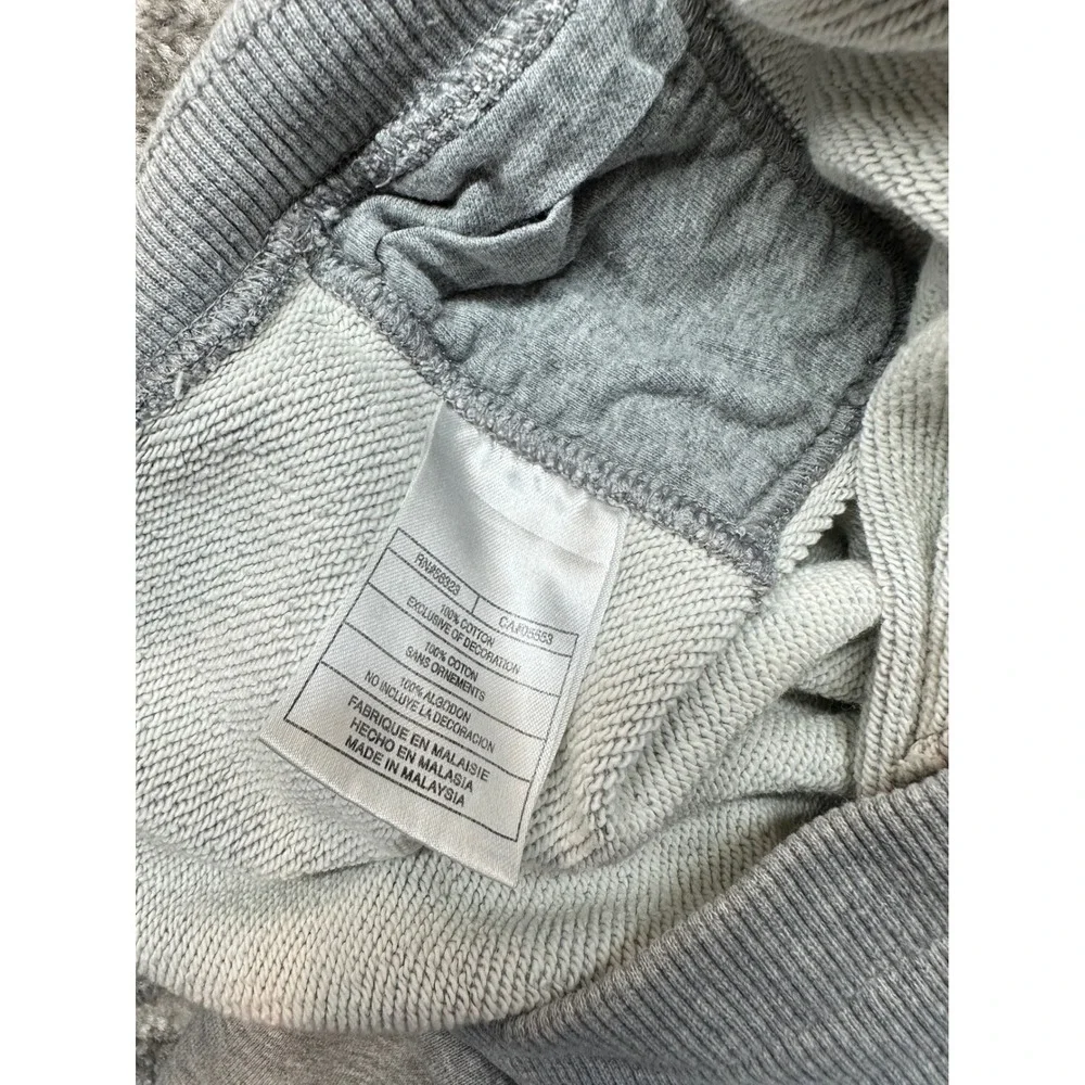 Y2K Nike Sweat Shorts Mens Medium Gray Sportswear Fleece Skate Surf Fleece